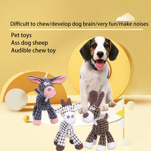 Juguete Masticable para Perros, Diseño de Animales (Burro, Oveja), Resistente y Duradero, Interactivo, con Sonido, Regalo para Mascotas, Venta Caliente de Fábrica - Product Image 3