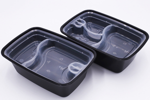 Boîte en plastique transparente recyclable de haute qualité, matériau PP jetable, boîte alimentaire pour fruits et légumes - Product Image 2