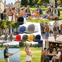 Gorra Trucker de Malla Transpirable - Estilo Y2K, Playa, Hip Hop, Ajustable, para Deportes al Aire Libre, Senderismo, Gorra de Camionero