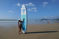 En stock planches de sup gonflables planches à pagaie planche à pagaie debout jeu d'eau surf accessoires standard Isup