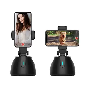 360 هاتف ذكي التلقائي تتبع كاميرا الوجه تتبع المثبت حامل هاتف الوقوف ل Vlog