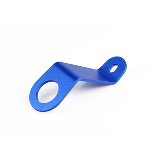 CRASTP Aluminum <b>Radiator</b> <b>Bracket</b> Blue For Honda Civic Car Mounting Part - Product Image 4