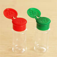 Factory Sell 100Ml Pet Plastic Seasoning Salt Pepper Bottle With Flip Lid