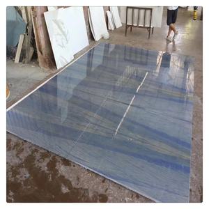 Losas Pulidas de Mármol Azul Macaubas de Lujo, Hechas a Medida para Revestimiento de Paredes - Product Image 4