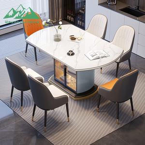 <span class=keywords><strong>Juego</strong></span> <span class=keywords><strong>de</strong></span> Muebles <span class=keywords><strong>de</strong></span> Cocina Estilo Nórdico Wayon, <span class=keywords><strong>Mesa</strong></span> <span class=keywords><strong>de</strong></span> Comedor Ajustable y Transformable para Apartamento u Hotel - Product Image 3