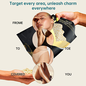 Perlas de Cera Dura Brasileña Hipoalergénicas Premium para Depilación Corporal Completa con Resina Natural y Aceite Esencial de Rosas - Product Image 3