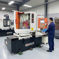 Meuleuse de surface horizontale CNC de haute précision MGP73 avec table rotative à pression statique pour plaquettes de silicium, verre et céramiques