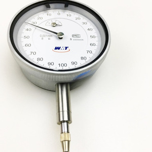Indicador de Dial de Alta Precisión W.T. 0-1mm 0.001mm, Calibrador Mecánico de Acero Inoxidable - Product Image 1