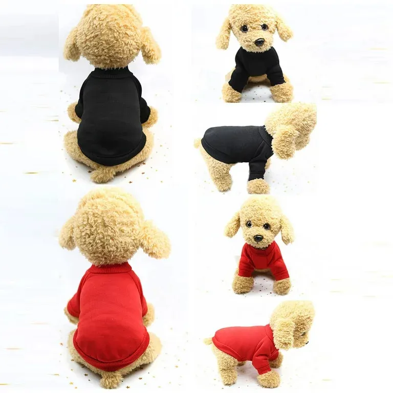 Jersey anjing Musim Dingin, baju hewan piaraan nyaman bergaya untuk anjing luar ruangan harga grosir