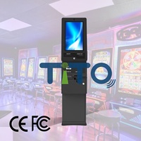 Kiosque de Rédemption TITO Ticket-In Ticket-Out avec Système SDK Personnalisable pour Salles de Jeux d'Arcade et Machines de Jeux de Skill en Anglais