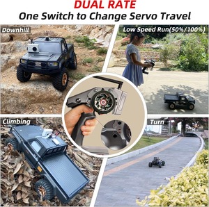 Radiolink RC6GS V3 7 canaux 2,4 GHz Émetteur radio RC avec récepteur gyroscopique R7FG 8S Télémétrie 600m pour voiture et <span class=keywords><strong>bateau</strong></span> RC - Product Image 5
