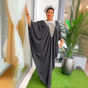 H &amp; D African Clothes Plus Size Women <strong>Dress</strong> 2024 <strong>Traditional</strong> <strong>Nigeria</strong> Print Caftan Abaya Muslim Robe Femme Long African <strong>Dress</strong> - Product Image 2
