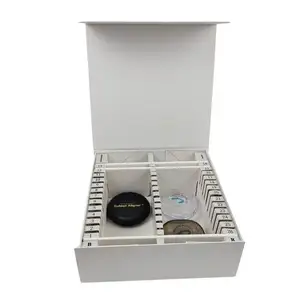 Custom Logo Dental Magnetic Rigid Cardboard Box Orthodontic Clear Aligner Box Case Teeth Aligners Packaging Boxes