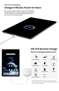 Tablet PC Blackview ZENO 10, 6+128 GB, 11'' FHD+ IPS 1920x1200, Cámara Trasera de 16 MP, 8800 mAh, Android 15 - Product Image 4