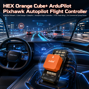 Controlador de Vuelo HEX Orange Cube+ Mini 2 de Aleación de Aluminio, Set Estándar Ardupilot Pixhawk Cubepilot para Drones y Aviones - Product Image 1