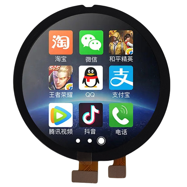 1.39-inch AMOLED touch screen smartwatch screen high-definition small size circular OLED display screen 1.39-inch LCM