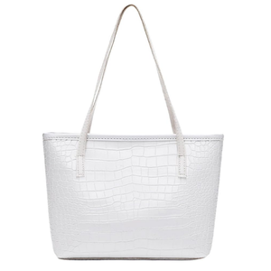Women Trendy Faux Leather Tote Shoulder Handbag with Top <b>ZIP</b> Closure Large Capacity Ladies <b>Purse</b> Modern Elegant Casual Shopping - Product Image 6