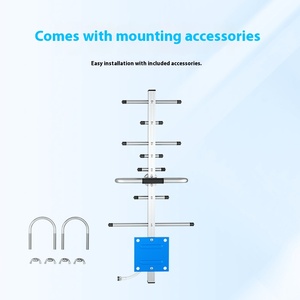 Agd Tăng Cao CDMA Đầy Đủ Ban Nhạc 698-2700Mhz ABS Yagi Antenna GSM Khuếch Đại Tín Hiệu Tăng Cường Truyền Thông - Product Image 2