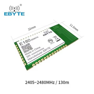 Ebyte ODM E180-Z6907A 7dBm 48Mhz 32-bit High Performance MCU SOC TELINK TLSR8269 Chip 2.4GHz Zigbee Wireless Module - Product Image 2