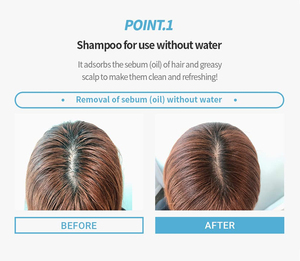 New arrivals chăm sóc tóc hữu cơ khô dầu gội không aerosol cho không khí rửa không có màu trắng đúc sinh thái thân thiện với nước miễn phí tóc khô dầu gội Gel - Product Image 2