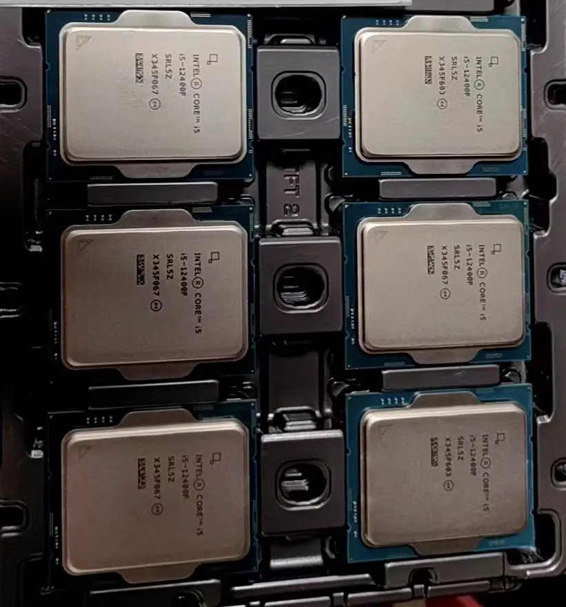 Nouveau processeur Intel Core i5 10400F 124000F 12600K 13600KF 6 cœurs jusqu'à CPU mémoire DDR4