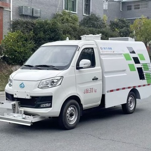 Camión de Barrido Eléctrico, Especializado en Limpieza de Carreteras, Vehículo de Mantenimiento de Calles Changan para el Mantenimiento y Eliminación de Superficies Viales - Product Image 1