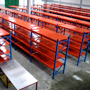 200kg-600kg Medium Duty Warehouse Steel <b>Plate</b> Storage Rack Warehouse 50mm Pitch Adjustable Longspan Rack Industrial Shelving - Product Image 4