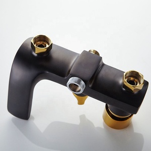 Set doccia rubinetto in ottone a parete rubinetti per bagno kit in ottone di lusso set doccia a pioggia set miscelatore miscelatore banyo du seti - Product Image 3