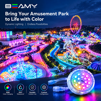 Lumière LED RGB adressable 24V DC WS2811/UCS1903 IP67 étanche pour l'éclairage architectural extérieur et des parcs à thème