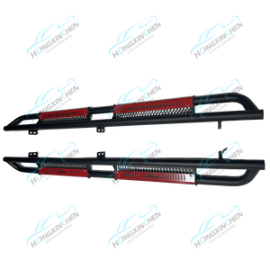 อุปกรณ์เสริมรถยนต์ขับเคลื่อน 4 ล้อ บาร์ข้าง บันไดข้าง รางกันกระแทกเหล็ก สำหรับ Isuzu D-Max Tacoma NP300 ปี 2009-2020 - Product Image 2