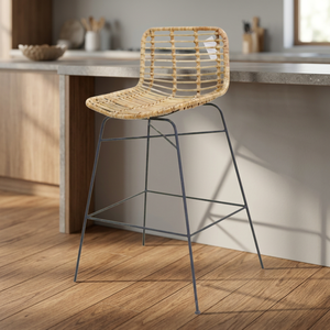 Chaise de bar en fer et plastique, résistante aux intempéries, écologique, durable, minimaliste, moderne, pour usage commercial et domestique - Ventes chaudes - Product Image 3