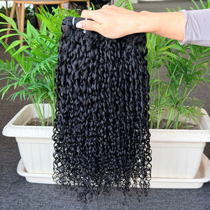 Wholesale Pixie <b>Curly</b> Brazilian <b>Bundles</b> Cuticle Aligned for Black Women No Shedding or Tangles - Product Image 4