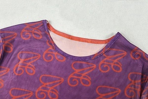 Wholesale <strong>2026</strong> <strong>Fashion</strong> Women Clothes Club <strong>Wear</strong> Digital Printed Stylish Long Sleeve Dress - Product Image 6