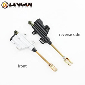 LINGQI Racing Aluminium Pompa Master Rem Belakang Sepeda Motor Sistem Rem Cakram untuk Pit Pro Dirt <span class=keywords><strong>Bike</strong></span> ATV - Product Image 6
