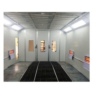 <span class=keywords><strong>Horno</strong></span> de pulverización de coche infrarrojo de tiro descendente económico CE/Cabina de pintura de sala de horneado automotriz/cámara de pintura/Cabina - Product Image 6