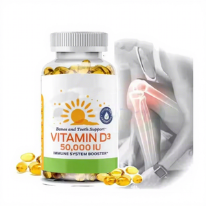 VitaSpring <span class=keywords><strong>Vitamin</strong></span> K2 Mk7 Suplemen Kesehatan Tulang dan Jantung OEM <span class=keywords><strong>Vitamin</strong></span> D3 400mg <span class=keywords><strong>Vitamin</strong></span> K2 MK7 Kapsul <span class=keywords><strong>Softgel</strong></span> - Product Image 1