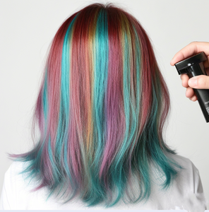 Spray de tinte para el cabello desechable Multicolor con purpurina vibrante de larga duración, fácil de limpiar, alto <span class=keywords><strong>brillo</strong></span> para decoraciones de eventos de fiesta, maquillaje - Product Image 1