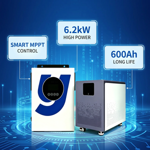 Invertisseur hybride professionnel 6,2 kW, batterie LiFePO4 30 kWh 600 Ah ESS avec commutation automatique sur réseau et fonction de bypass - Product Image 1