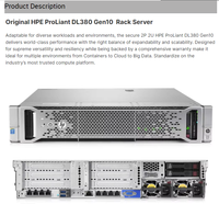 Servidor DL380 Gen10 Original y Nuevo, CPU 3204, Memoria DDR4 de 32 GB, RAID P408i-a de 1.2 TB para Servidor HPE DL 380, con Buen Precio