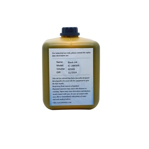 Cartouche d'encre noire compatible IC-2BK009 825 ml pour imprimante Domino, encre pour imprimante jet d'encre Domino - Product Image 4