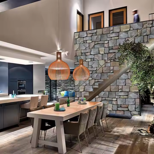 Anthouse ngoài trời trong nhà trang trí Trọng lượng nhẹ PU đá Bảng điều chỉnh tường Polyurethane bọt thay thế đá - Product Image 3