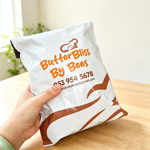 Recyclable Custom Logo Poly Shipping Mailer Bag Personalized Printed Plastic Express Envelope Waterproof Mailing Packaging Bag - Product Image 4