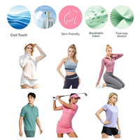 Tissu extensible en mélange de polyamide spandex tricoté en chaîne douce pour vêtements de sport-Service personnalisé à guichet