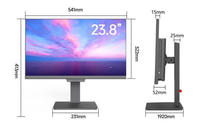 Hot Selling Gaming Desktop Computer 24 Inch in All-in-one PC All in One I7 I5 I3 AIO Business Gamer Monoblock Gaming Computer