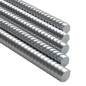 High Quality 16mm <b>Alloy</b> Steel Rebar HRB400 HRB500 AiSi Standard Stock Cut Bended Welded Processing Services Available - Product Image 1