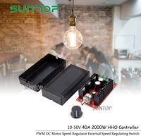 Contrôleur de vitesse de moteur 2000W 10-50V MAX 40a PWM DC contrôleur HHO RC commutateur de vitesse Variable réglable