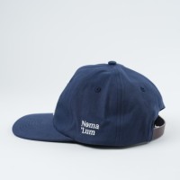 Casquette 6 panneaux non structurée 100 % coton Yukaihe, casquette snapback bleu marine à visière plate avec dessous de visière vert