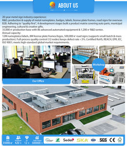 Placas de Identificación de Aluminio Anodizado <span class=keywords><strong>con</strong></span> Número de Serie Certificado para Equipos Industriales Europeos Personalizados - Product Image 6