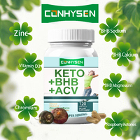 Cápsulas de Suplemento Dietético de Fibra Keto ACV BHB de Marca Privada, Cápsulas Keto BHB, Suplementos para la Pérdida de Peso, Cápsulas Dietéticas