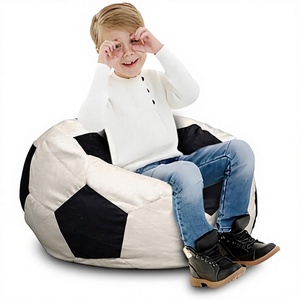 Waterproof <strong>Football</strong> Shape <strong>Bean</strong> <strong>Bag</strong> <strong>Chair</strong> Cover Recliner Outdoor Soccer <strong>Bean</strong> <strong>Bag</strong> <strong>Chair</strong> Cover Modern Sports Ball Shape - Product Image 6